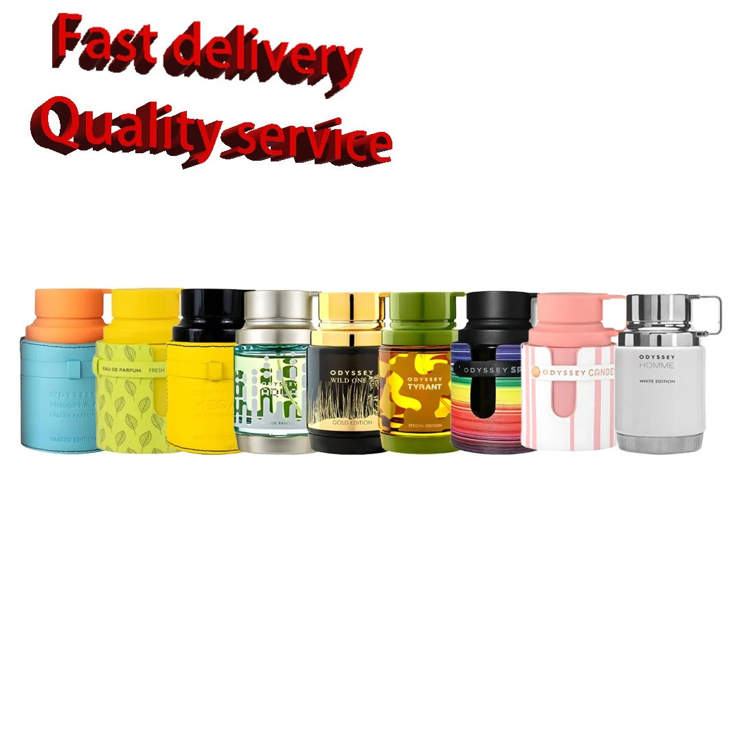 3.4 Ounce Original Odyssey Mandarin Sky for Men Eau De Parfum Spray Arabic Perfume Colognes Birthday Present