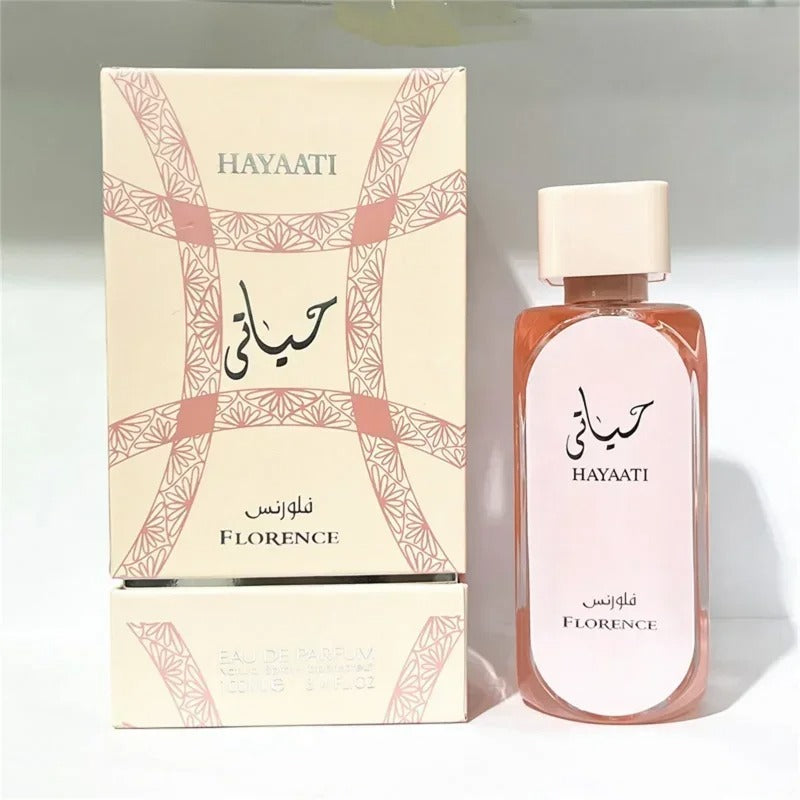 100ML Lattafa Perfumes Hayaati Eau De Parfum Spray for Men 3.4 Ounce Brand Perfume Woody Aromatic Fragrance Vanilla