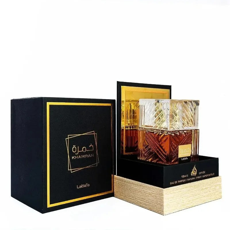 30ML/100ML Original Khamrah for Men Long Lasting Fragrance High Quality Arabic Perfume Sexy Darey Mens Cologne Wood Scent