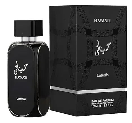 100ML Lattafa Perfumes Hayaati Eau De Parfum Spray for Men 3.4 Ounce Brand Perfume Woody Aromatic Fragrance Vanilla