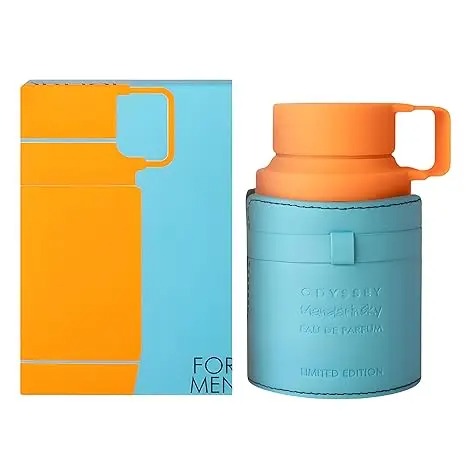 3.4 Ounce Original Odyssey Mandarin Sky for Men Eau De Parfum Spray Arabic Perfume Colognes Birthday Present